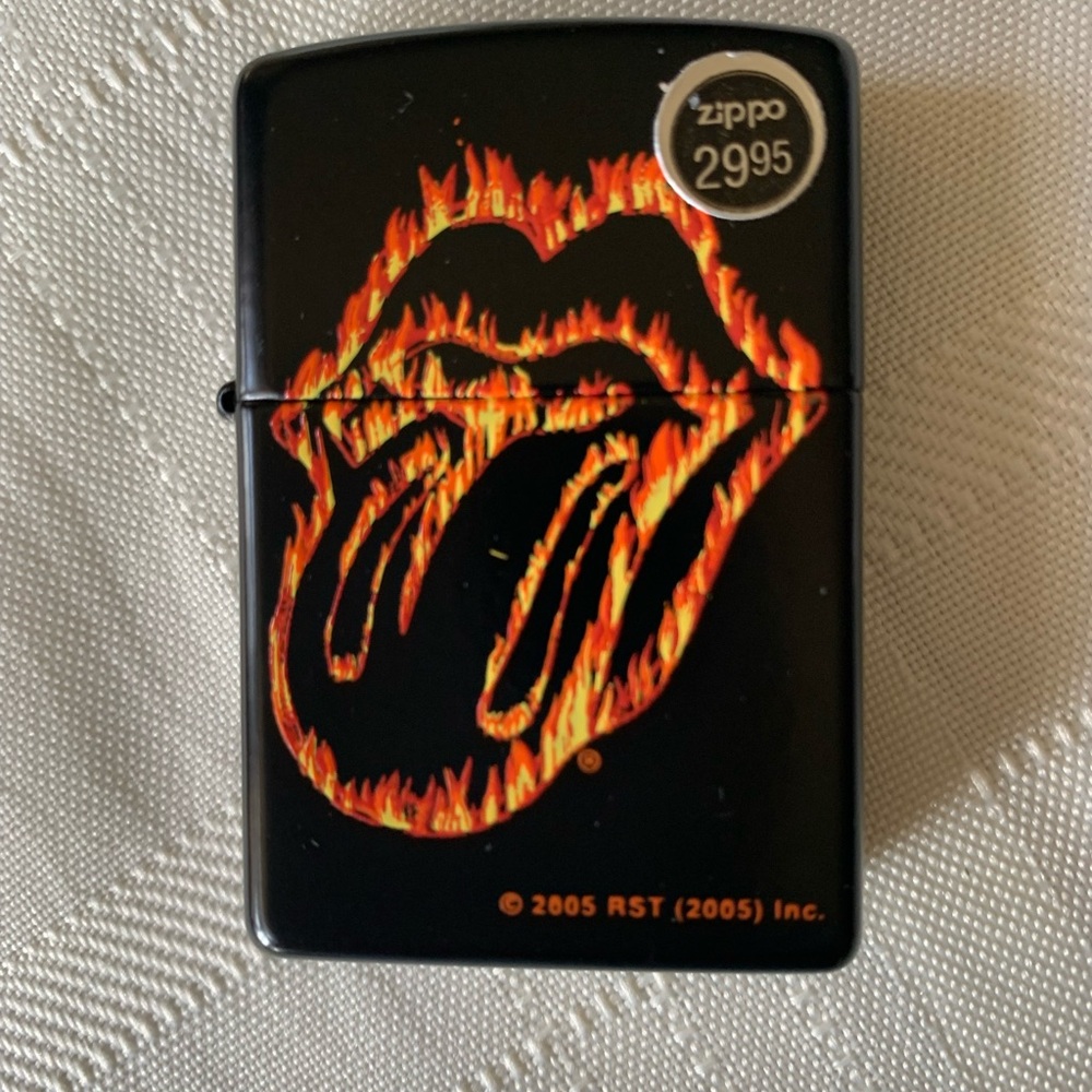 Zippo Flaming Tongue lighter. Never opened